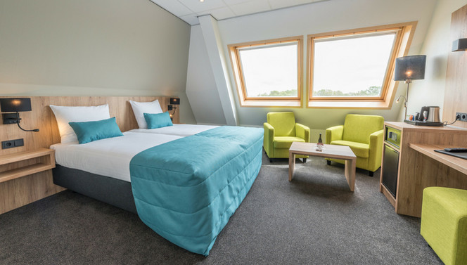 Deluxe kamer impressie