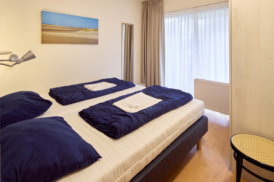 Schlafzimmer mit 1 Einzelbett