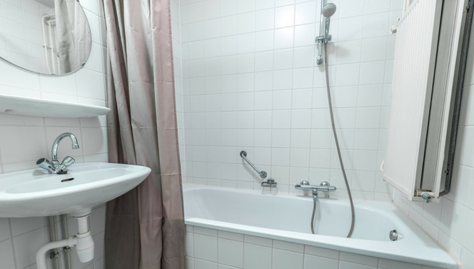 Indruk badkamer appartement 4